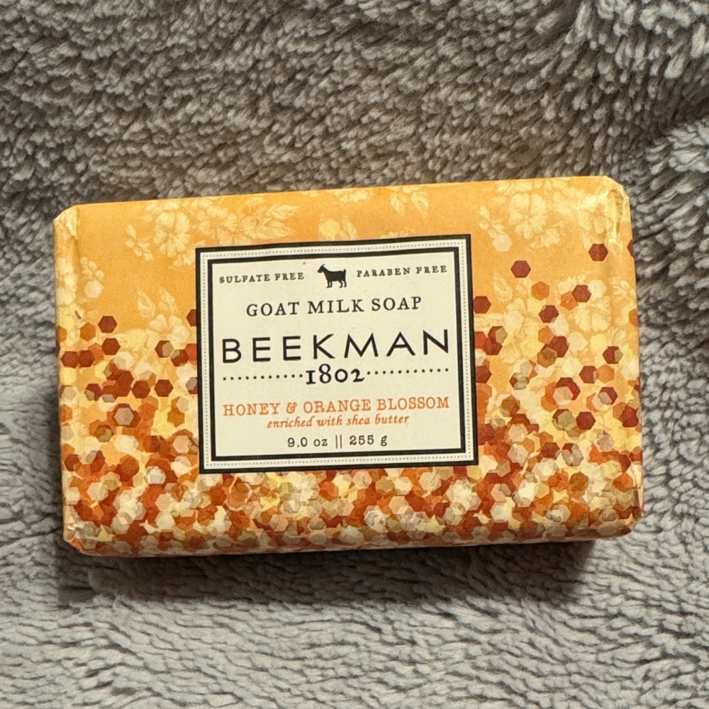 Beekman 1802 Honey & Orange Blossom Goat Milk Soap 9 oz